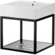 Konsola łazienkowa wisząca z umywalką - 50x50 cm CDTW6U5S 5908212079164