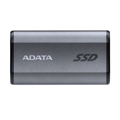 7. Dysk zewnętrzny SSD ADATA Elite SE880 500GB Szary