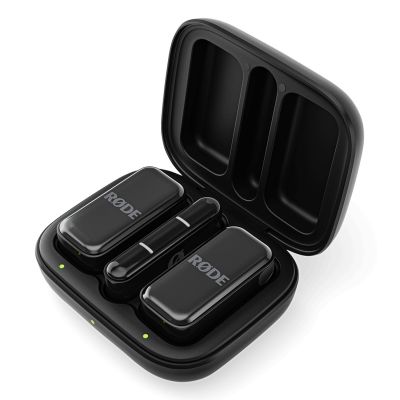 4. RODE Wireless Micro - 2-kanałowy cyfrowy system bezprzewodowy (USB-C, Czarny)