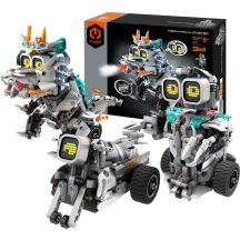 Zestaw robotów programowanych 3w1 408 elementów