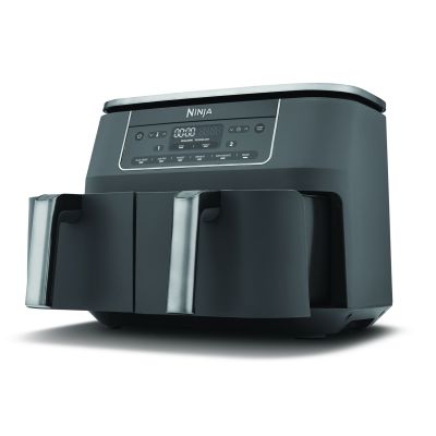 6. Ninja DZ300EU frytkownica Podwójny 7,6 l Autonomiczny 2470 W Frytkownica na gorące powietrze Szary