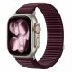 Pasek Tech-Protect NylonLoop na Apple Watch 44 / 45 / 46 / 49 mm - burgundowy