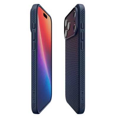 7. Etui Spigen Liquid Air na iPhone 17 Pro Max - niebieskie
