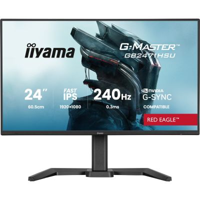 6. MONITOR IIYAMA LED Fast IPS 23,8" GB2471HSU-B1 Red Eagle 240Hz