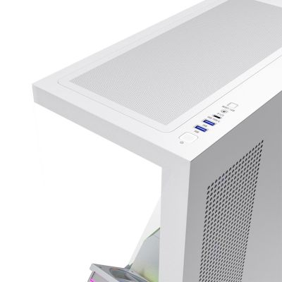 5. MODECOM OBUDOWA VOLCANO STELLAR PLUS ARGB MIDI 5F WHITE