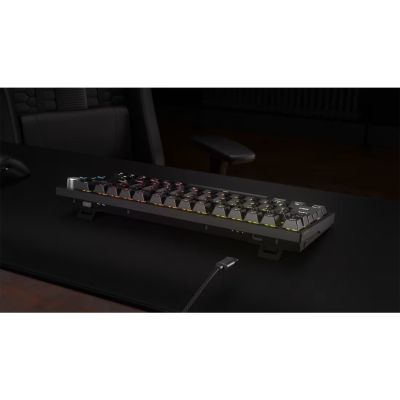 3. Corsair K65 PLUS klawiatura Gaming USB + RF Wireless + Bluetooth QWERTY US English Czarny