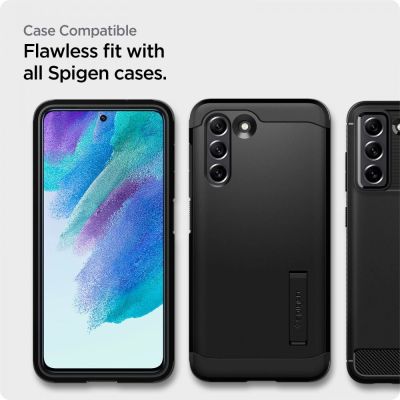 14. Szkło hartowane Spigen ALM Glas.tR na Samsung Galaxy S21 FE - 2 szt.