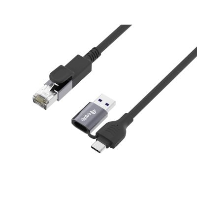 Equip 133104 kabel sieciowy Czarny 5 m