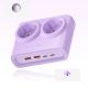 4. Listwa zasilająca Orico PDC25 25W 6w1 2x AC + 2x USB-A + 2x USB-C - fioletowa