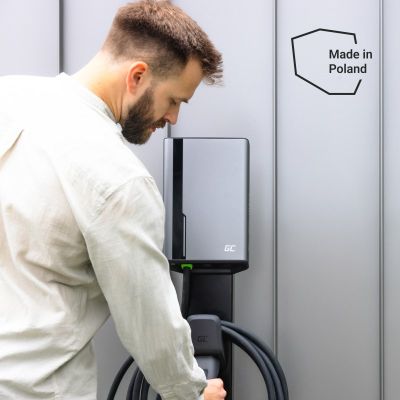 60. Green Cell GC HabuDen Wallbox 22 kW (7,5 m kabel):