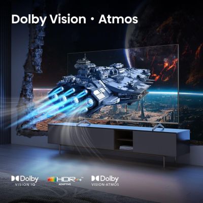 21. Hisense E7Q PRO 43E7Q PRO 109,2 cm (43") 4K Ultra HD Smart TV Wi-Fi Czarny