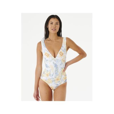 8. Kostium jednoczęściowy RIP CURL Always Summer Full One Piece biały