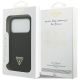 8. Etui Guess Rhinestone Triangle Logo na iPhone 17 Pro - czarne
