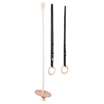 46. AKCESORIA DO ĆWICZEŃ W KOLORZE NATURALNEGO DREWNA BENCHK A204