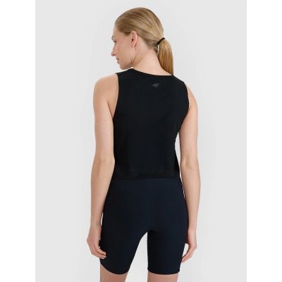 3. Top regular z nadrukiem damski 4F 4FWSS25TSLEF118-20S