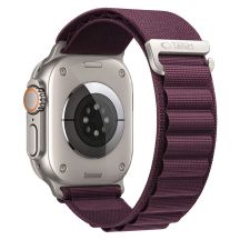 Pasek Tech-Protect Nylon Pro na Apple Watch 44 / 45 / 46 / 49 mm - burgundowy
