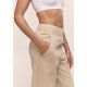 3. Spodnie damskie CASALL Aria Turn Up Straight Jogger kolor beżowy