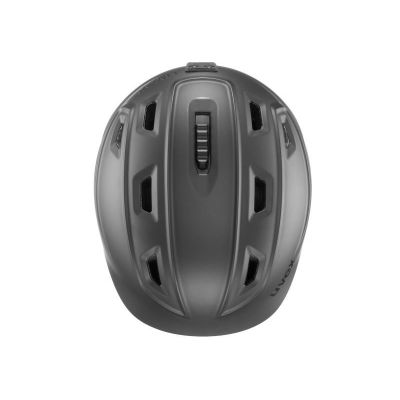 3. Kask narciarski unisex uvex fierce z wyjmowaną antyalergiczną wyściółką szary (56/6/225/20)