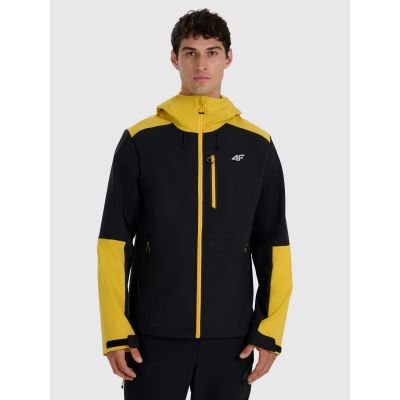 3. Kurtka softshell wiatroodporna membrana 8000 męska 4F 4FRAW25TSOFM506-71S