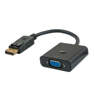 Adapter SAVIO CL-90 (DisplayPort M - D-Sub (VGA) F; 0,20m; kolor czarny)