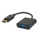 Adapter SAVIO CL-90 (DisplayPort M - D-Sub (VGA) F; 0,20m; kolor czarny)
