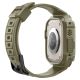 16. Etui z paskiem Spigen Rugged Armor Pro na Apple Watch Ultra (49 mm) - zielone