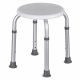 Taboret prysznicowy okrągły aluminiowy