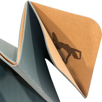 3. KORKOWA MATA DO JOGI SKŁADANA 183x61x0.4CM ENERO FIT