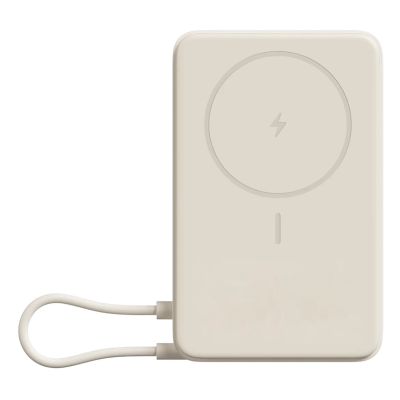 2. Xiaomi BHR08PBGL bank mocy Litowo-jonowa (Li-Ion) 5900 mAh Bezprzewodowe ładowanie Beżowy