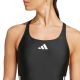 5. Kostium kąpielowy damski adidas 3 Stripes czarny JN8118