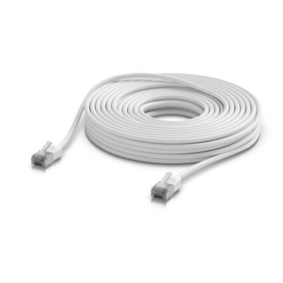 4. Ubiquiti UACC-Cable-Patch-Outdoor-C6A-15M-W kabel sieciowy Biały Cat6a F/UTP (FTP)