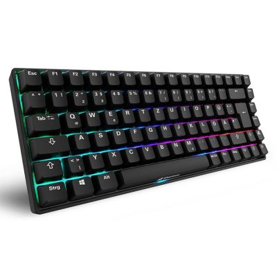 6. Klawiatura Gamingowa Sharkoon SKILLER SGK50 S3 PBT - Gateron G Pro 3.0 Żółta