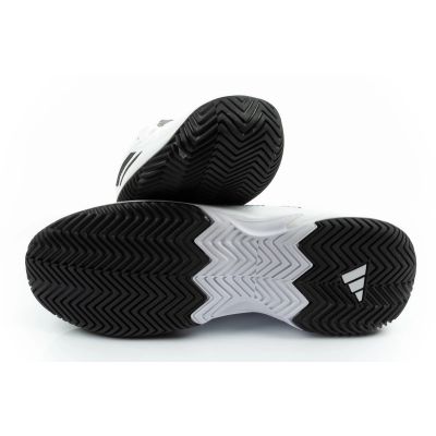 9. Adidas buty sportowe GameCourt 2 tenis ziemny obuwie na kort białe