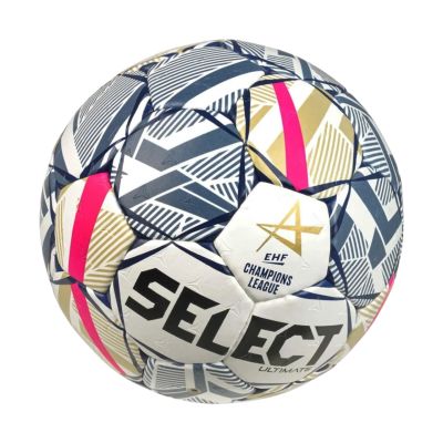 5. Piłka ręczna Select Ultimate EHF Champions League Official v26 biało-niebiesko-różowa 200043