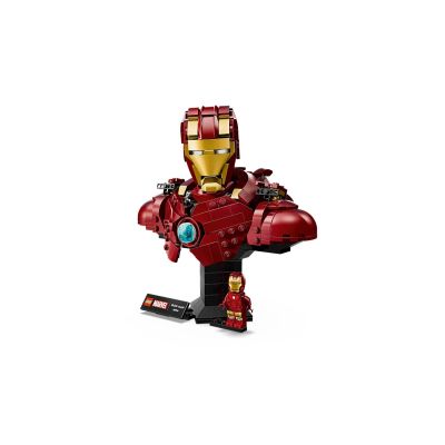 15. LEGO Marvel 76327 Popiersie Iron Mana MK4