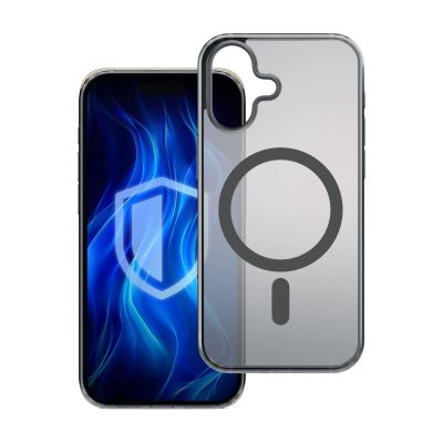 5. Etui 3mk Frosty MagCase na iPhone 16 - czarne