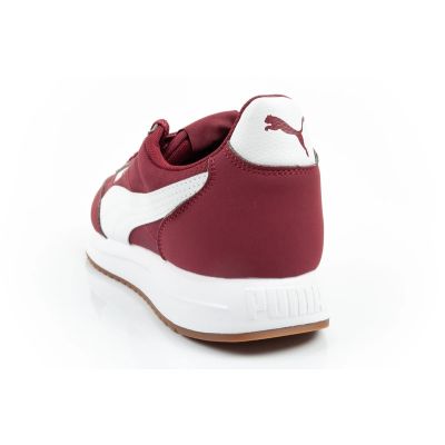 5. Puma buty sportowe sneakersy męskie R78 Lightwind wygodne modne bordowe
