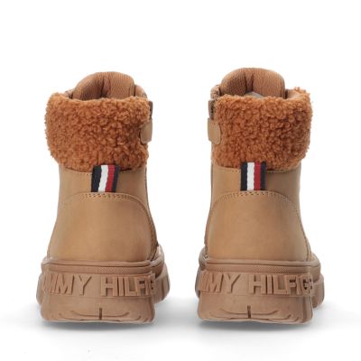 10. Buty Tommy Hilfiger Lace-Up Bootie Cognac W T3A5-33053-1628582-582