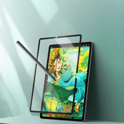 3. Folia ochronna Dux Ducis Naad Paperlike matowa na Samsung Galaxy Tab S10 FE Plus - z czarną ramką