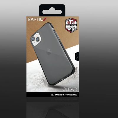 3. Raptic X-Doria Clear Case etui iPhone 14 Plus pancerny pokrowiec szary