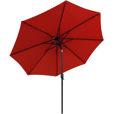 28. PARASOL OGRODOWY Z OŚWIETLENIEM LED 300CM COCCORA