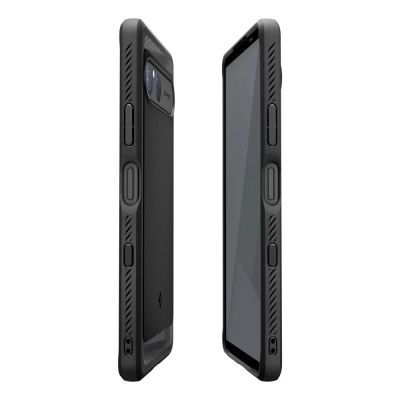 6. Etui Spigen Rugged Armor na Sony Xperia 10 VII - czarny mat