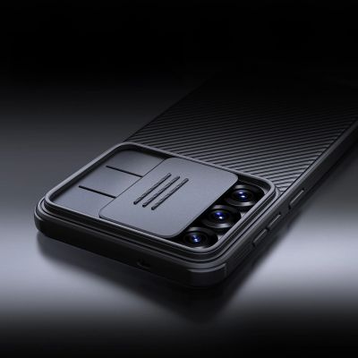 6. Etui Nillkin CamShield Pro na Samsung Galaxy S25 z osłoną na aparat - czarne