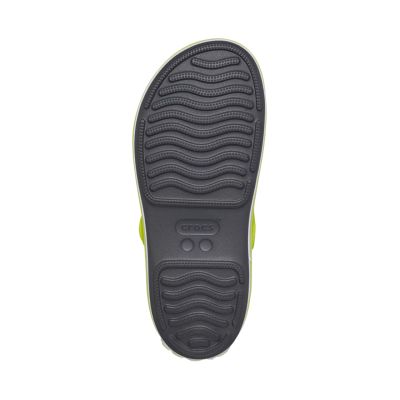 5. Sandały dla dzieci Crocs Crocband Cruiser grafitowo-żółte 209423 1NJ