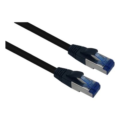 Helos 205588 kabel sieciowy Czarny 40 m Cat6a S/FTP (S-STP)