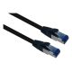 Helos 205588 kabel sieciowy Czarny 40 m Cat6a S/FTP (S-STP)