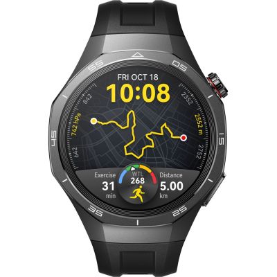 8. Huawei WATCH GT 5 Pro 46mm | Inteligentny zegarek | GPS (satelitarny) | Dioda AMOLED | 1,43 cala | Czarny