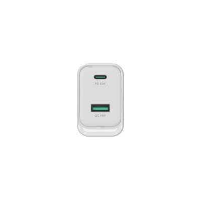 4. Conceptronic ALTHEA20W45 ładowarka do urządzeń przenośnych Uniwersalne Biały Prąd przemienny Szybkie ładowanie Wewnętrzna