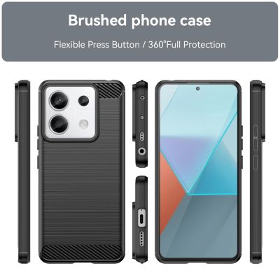 2. Etui Carbon Case do Xiaomi Redmi Note 13 5G - czarne