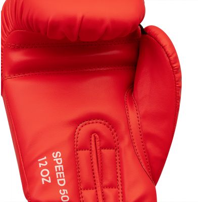 16. Rękawice bokserskie Adidas SPEED 50 czerwone